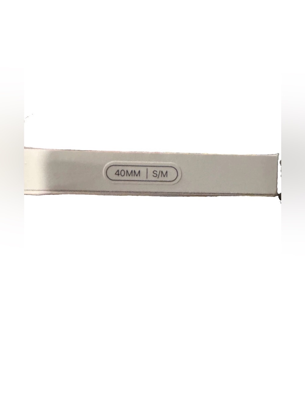 Original Apple Watch Starlight Sport Band S/M For Apple Watch 40mm Starlight - Picture 2 of 10